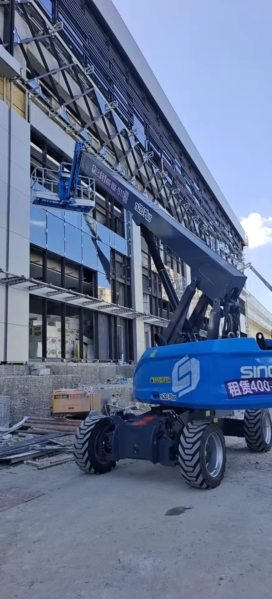 28米大載重直臂車